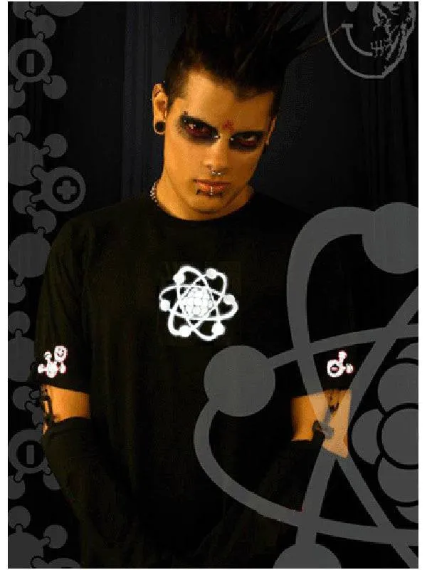 Black Smasher T-Shirt with Print - Sleeveless US Import by Divine-Darkness