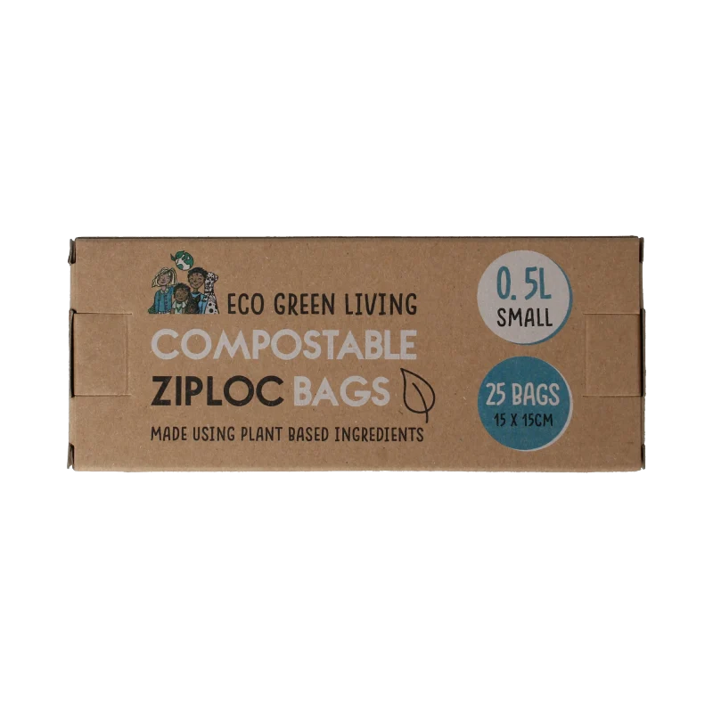Eco Green Living Bewaarzakjes hersluitbaar 15 stuks