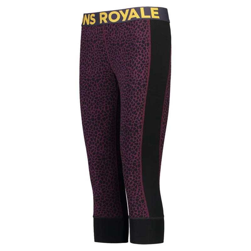 Mons Royale Cascade Marino Flex 200 Women's 3/4 Baselayer Legging
