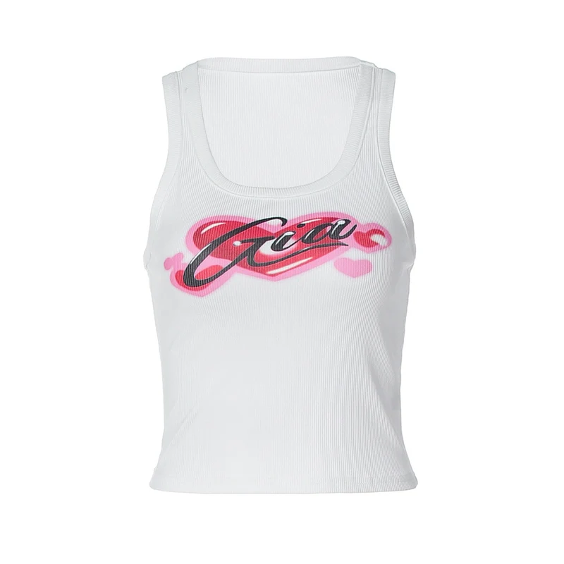 Fairycore sweetheart U-hals tanktop