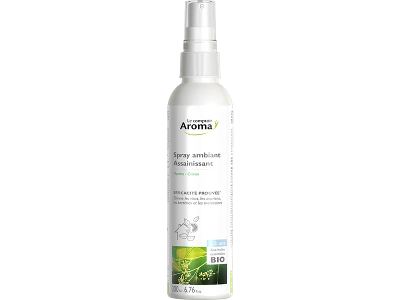 Spray ambiant air pur assainissant menthe-citron 200ml