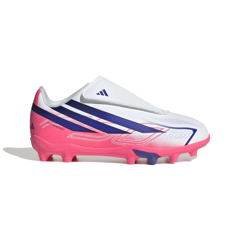 f50 hyperfast club velcro fg/mg gras/kunstgras voetbalschoenen