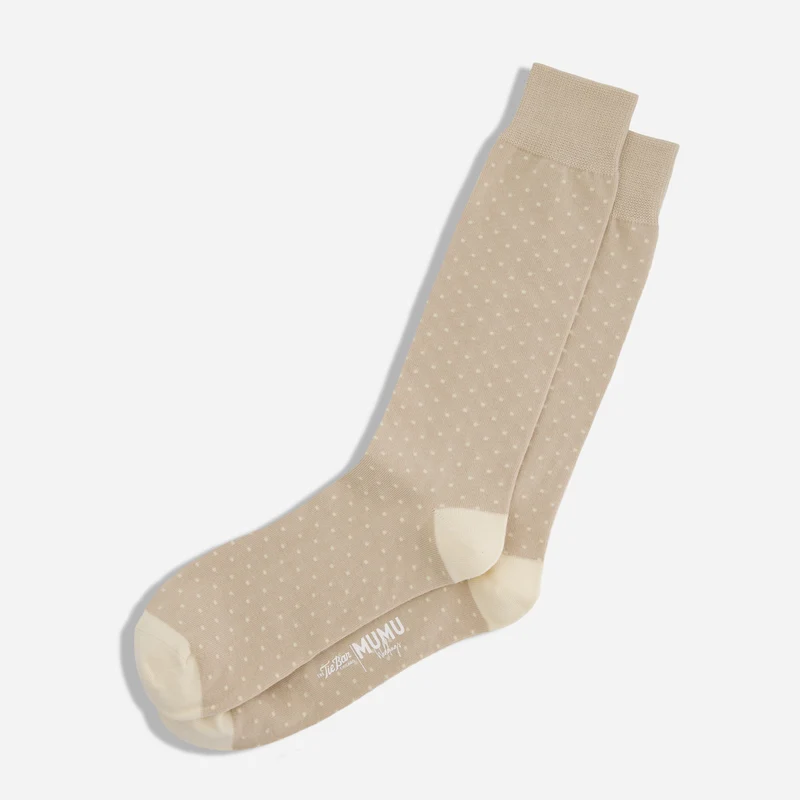 Mumu Weddings - Seaside Dot Show Me The Ring Dress Socks