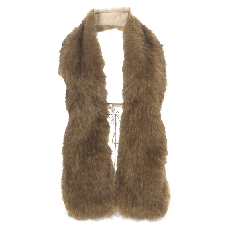 Grunge haltertop met strikceintuur en pluizige details