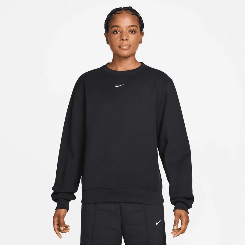 studio fleece crew-neck sweatshirt