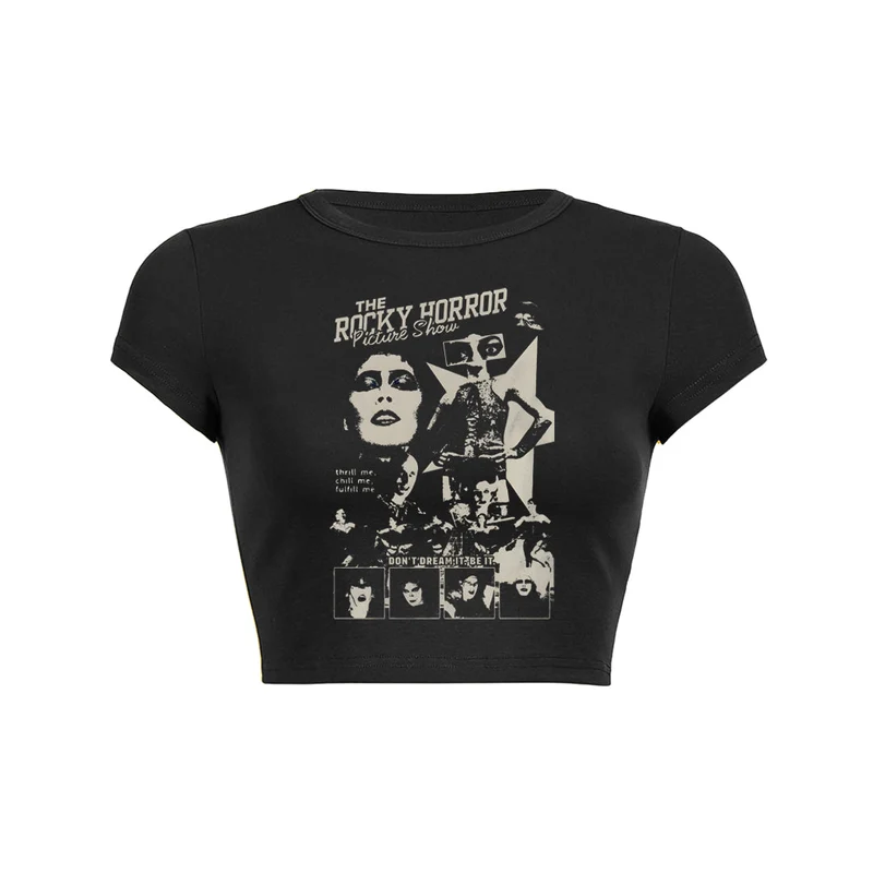 Don't Dream It Be It Grafisch Crop Top Baby T-shirt