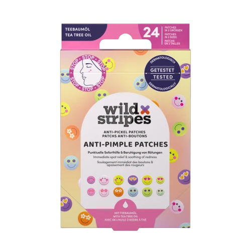 Wild Stripes Anti-Puistjespleisters Smile Prevent 24 stuks