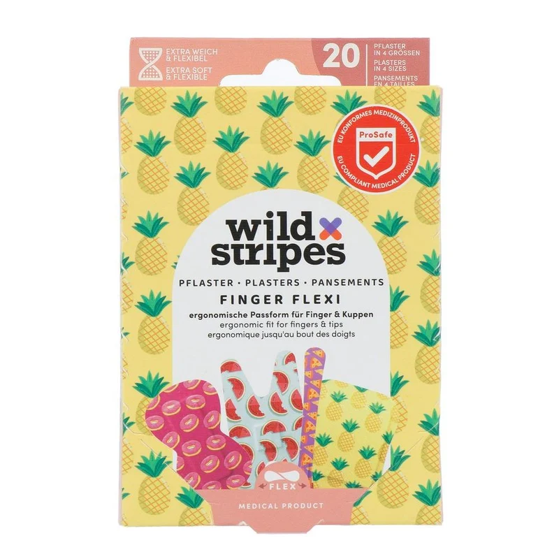 Wild Stripes Finger Flexi Pleisters 20 stuks