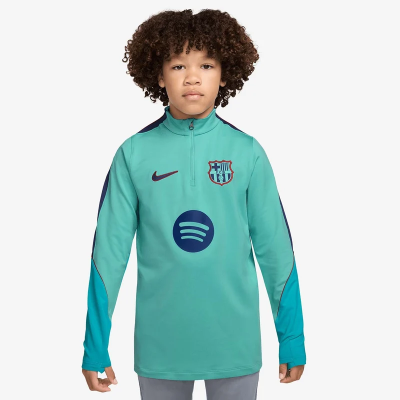 FC Barcelona y Dri-Fit strike drill top