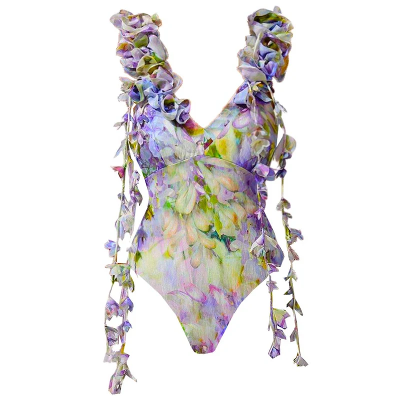 Fairycore maxi rok set met bloemenprint en ruches
