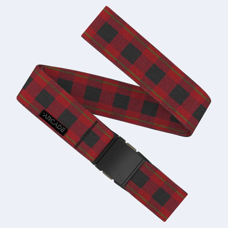 Arcade Plaid Belt