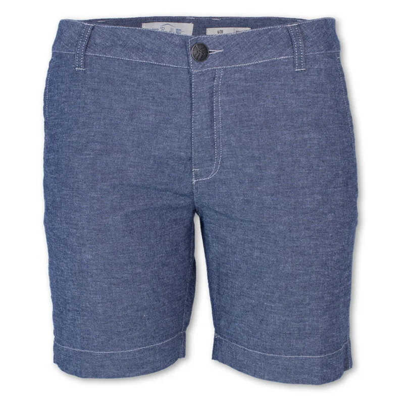 Purnell Stretch Chambray Bermuda Women's Short