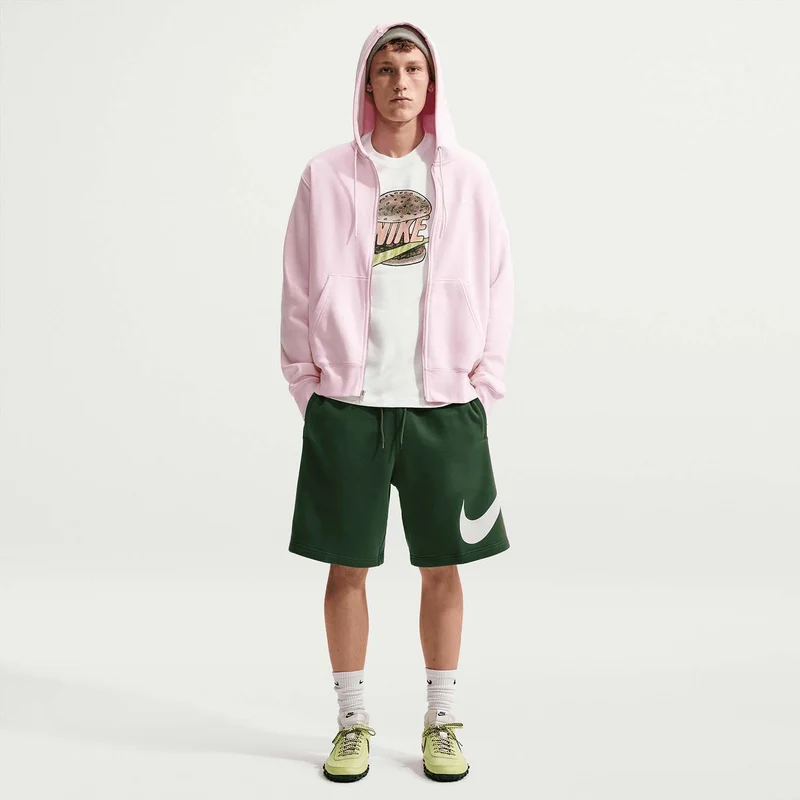 club fleece shorts