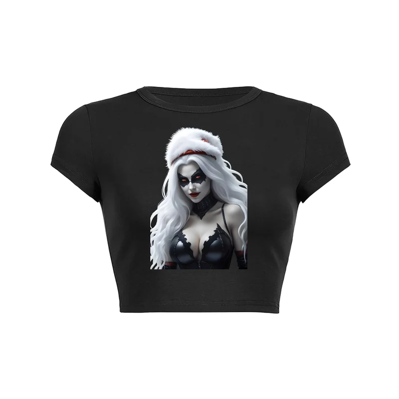 Frost Queen Crop Top Baby T-shirt