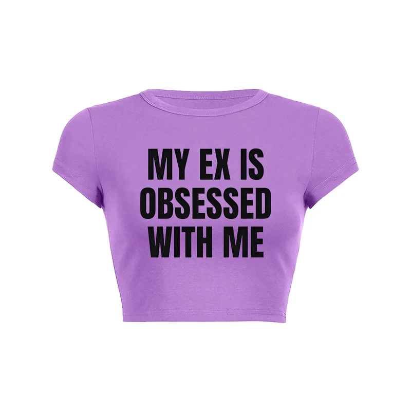 Ex Obsession Crop Top Baby T-shirt