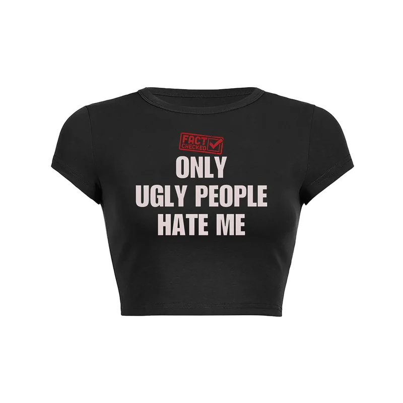 Feiten gecontroleerd Sass Crop Top Baby Tee