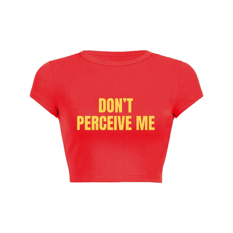 Y2K crop top baby tee