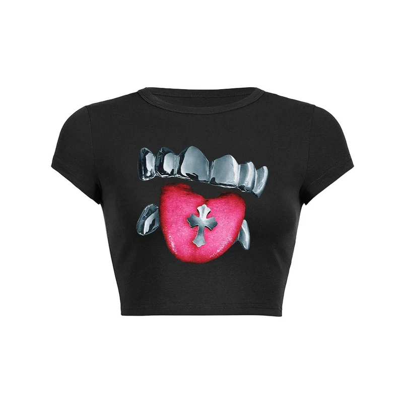 Kruistong crop top baby T-shirt