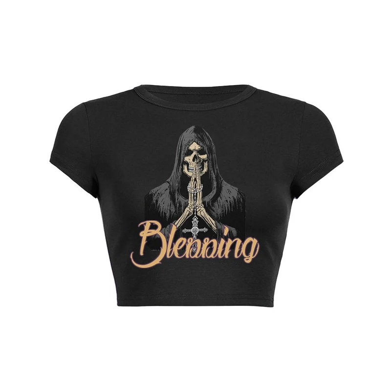 Mystic Prayer Crop Top Baby T-shirt