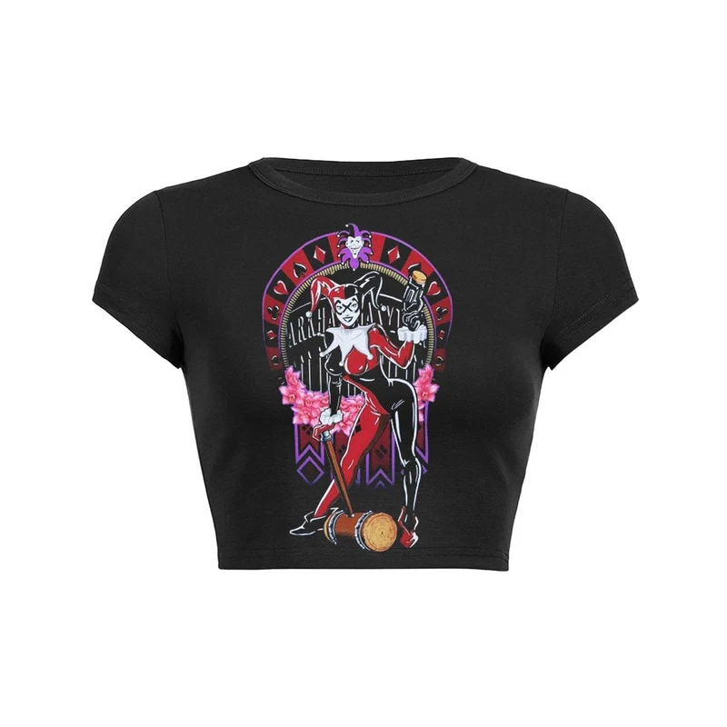 Jester Queen Crop Top Baby T-shirt