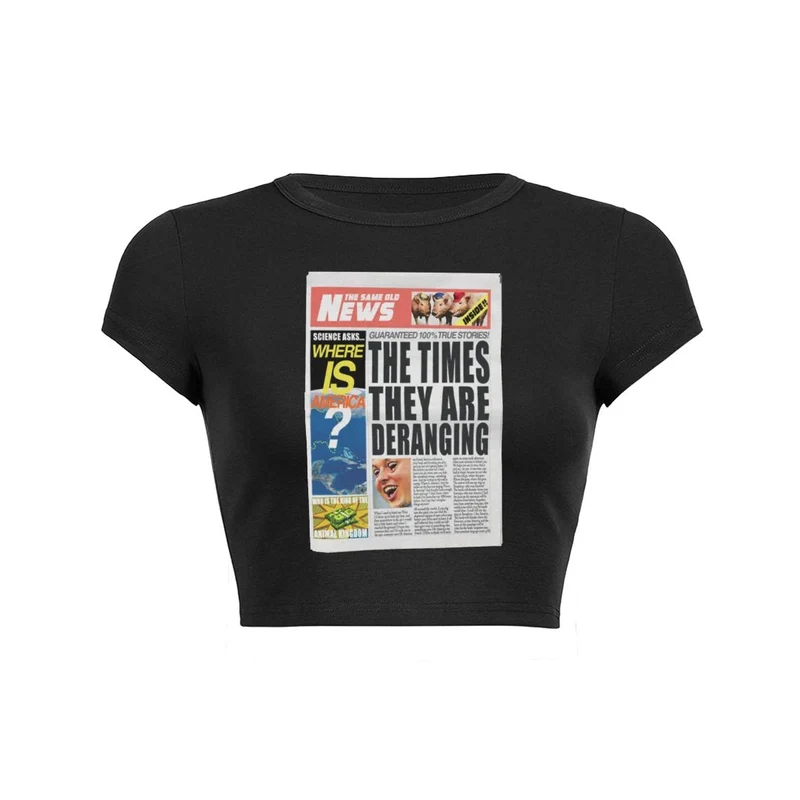 Y2K-kopregelchaos Crop Top