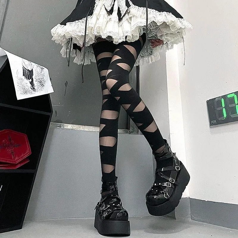Bandage mesh panty