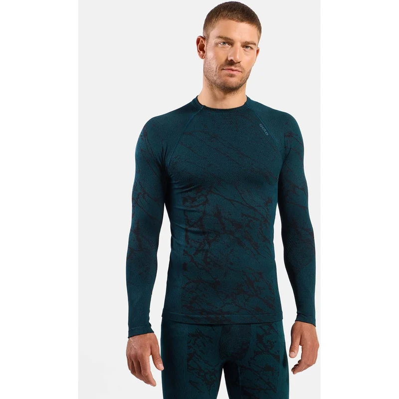 performance warm blackcomb base layer shirt half-zip