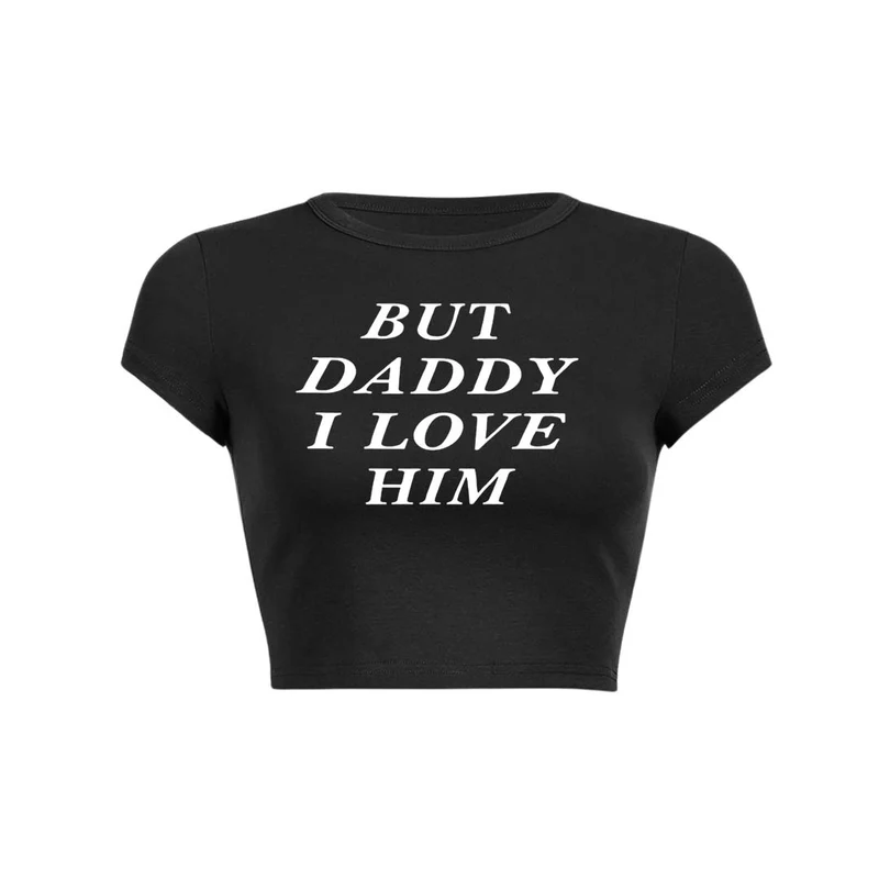 Y2K baby T-shirt crop top