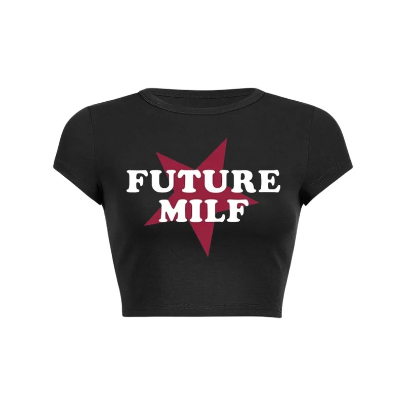Future Mxxf Y2K Baby T-shirt Crop Top