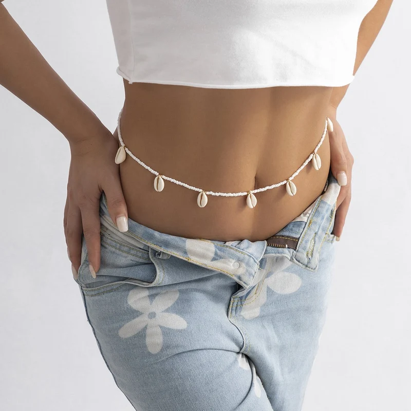 Gotische schelphanger tailleketting