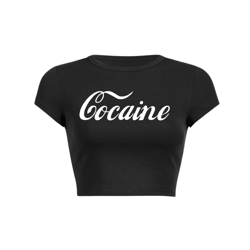 Speciale Cola Y2K Baby Tee Crop Top