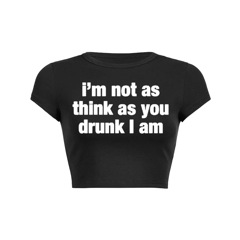 Ik ben niet zo dronken als jij, baby-T-shirt