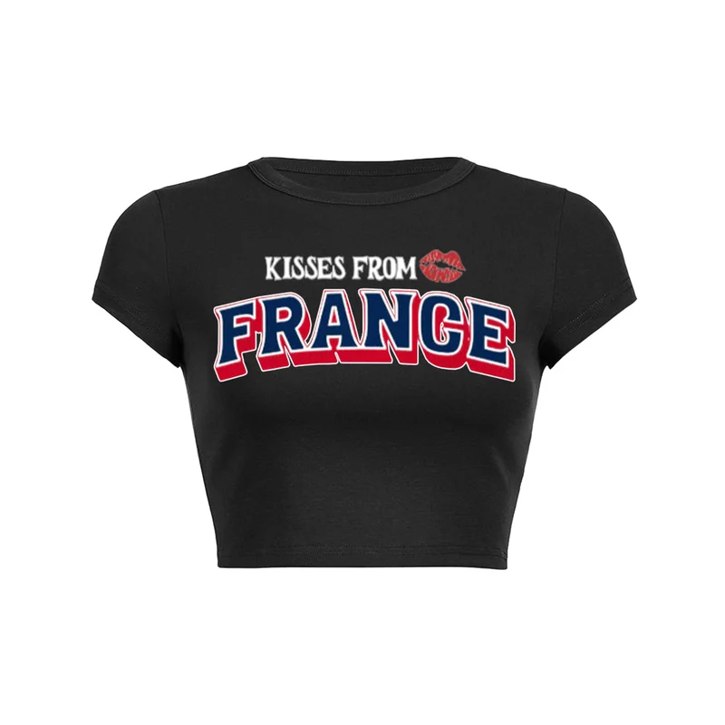 Kisses From France Baby T-shirt 1
