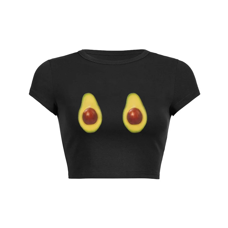 Y2K avocado avocado shirt t-shirt