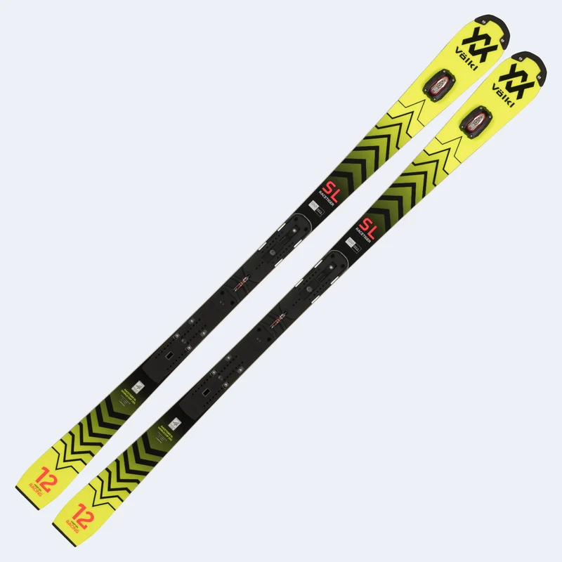 2023 Volkl Racetiger SL R WC Skis w/ Race Plate 10