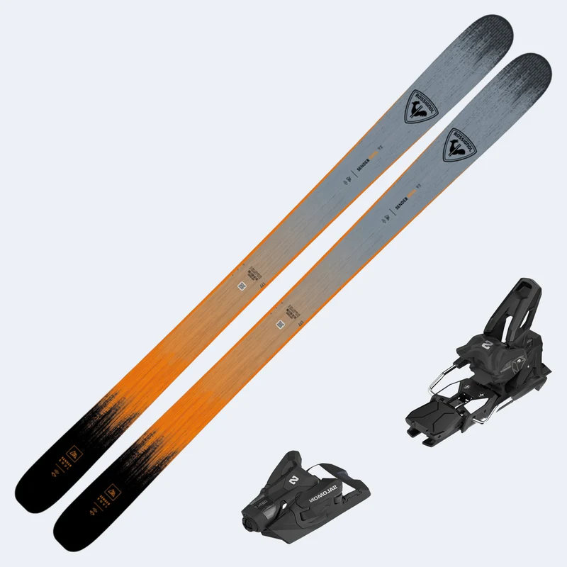 2026 Rossignol Sender Soul 92 Open Skis with Salomon Strive 14 GW Bindings