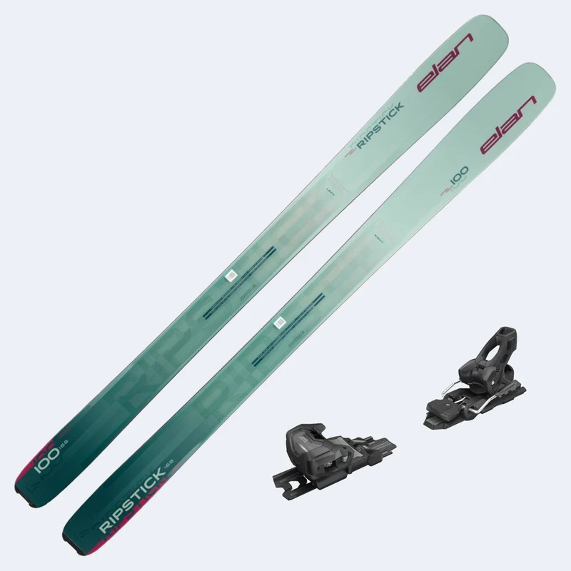 2026 Elan Ripstick 100 Women's Demo Skis w/ Attack 11 Demo Bindings