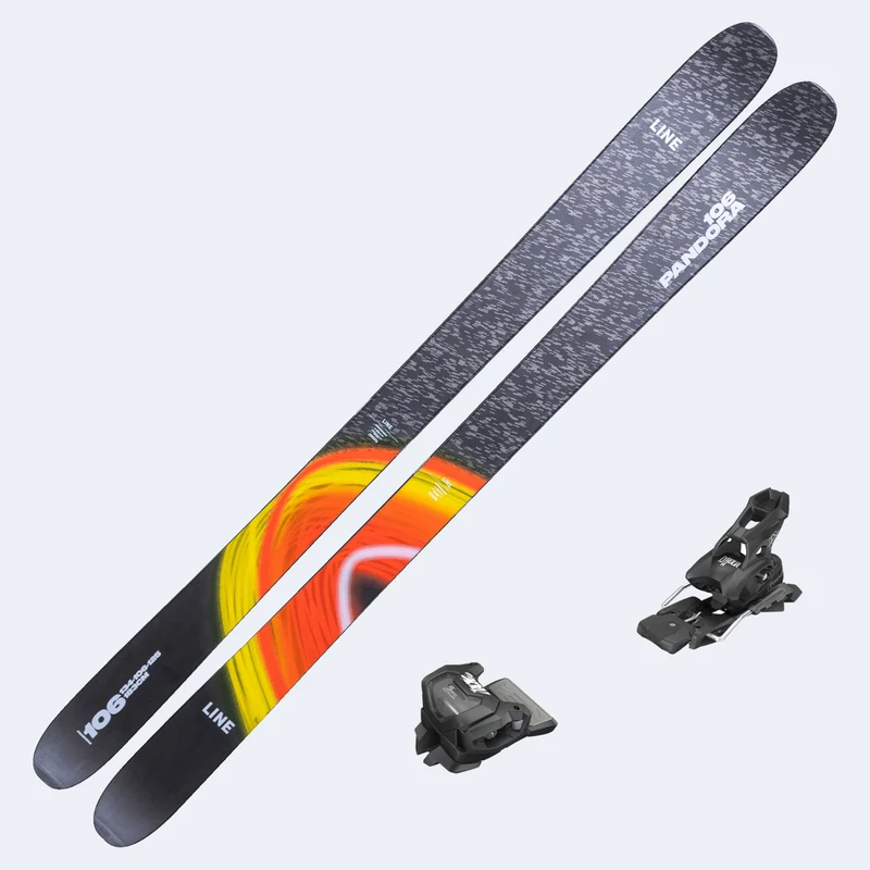 2026 Line Pandora 106 Skis with Tyrolia Attack 14 GW Bindings
