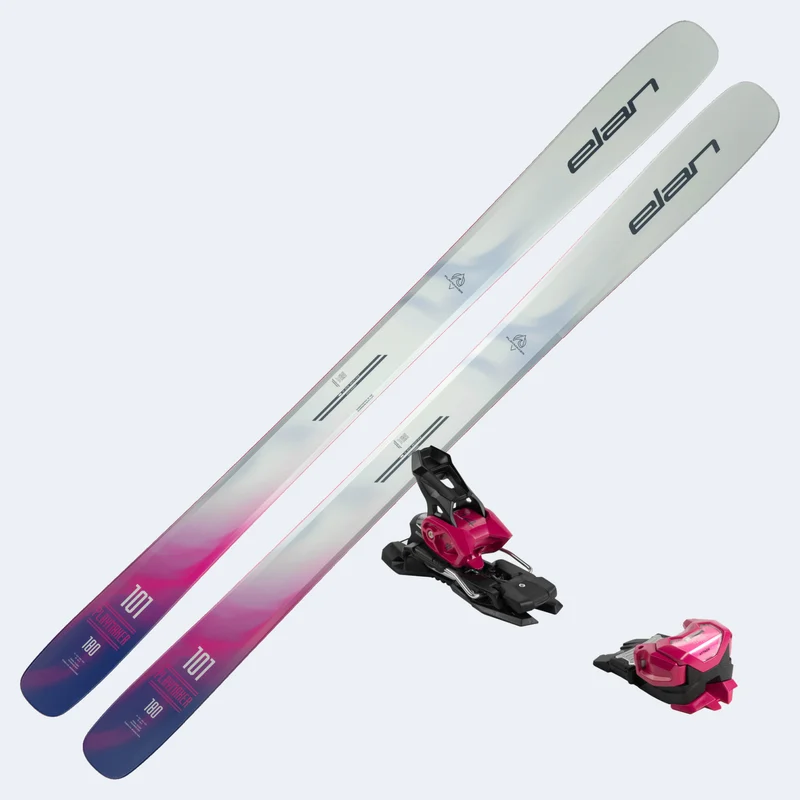 2027 Elan Playmaker 101 Skis with Tyrolia Attack 14 MN Bindings