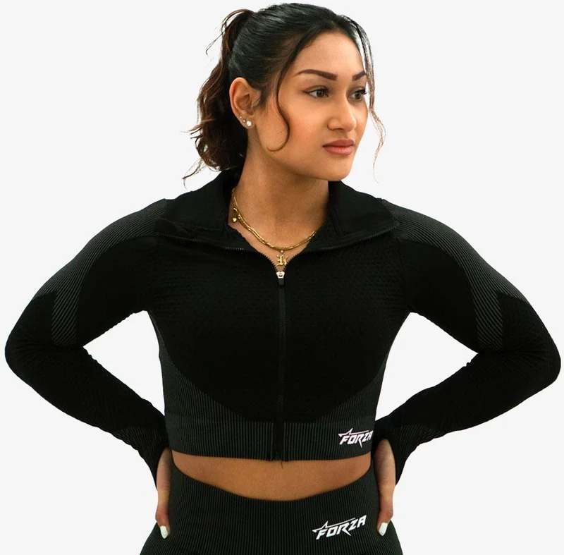 naadloze crop top